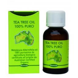 Olio Essenziale Tea Tree puro al 100% Certificato Bio 10 ml.
