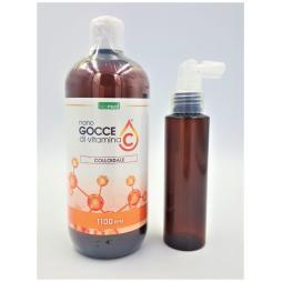 Vitamina C GROSSO Colloidale 1100 ppm 500 ml+dosatore spray 100 ml