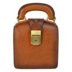 Pratesi Brunelleschi Long Handbag B120/L in vera pelle
