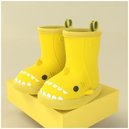 Stivali da Pioggia Squalo per Bambini - Size160,Pure yellow