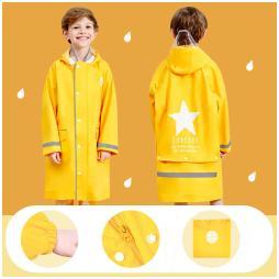 Poncho Pioggia per Bambino e Bambina - M,Yellow