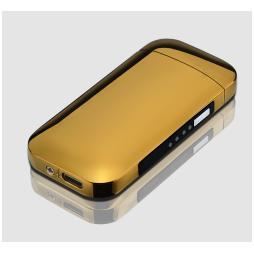 Accendino per Sigaretta Elettronico Ricaricabile con USB - Gold,USB
